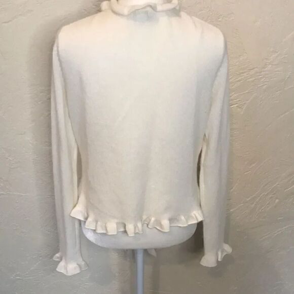 Investments Fine Cashmere open cardigan, size S/M - Picture 6 of 9